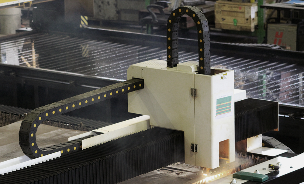 Meraj laser machine supporting equipment upgrade work