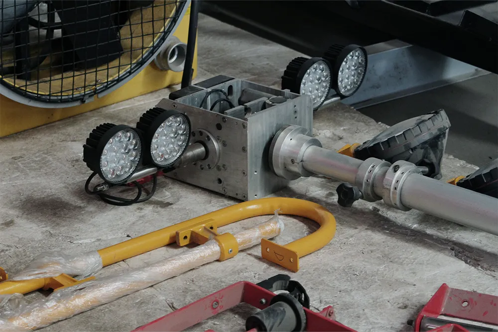 Meraj spare parts and specialized equipment components