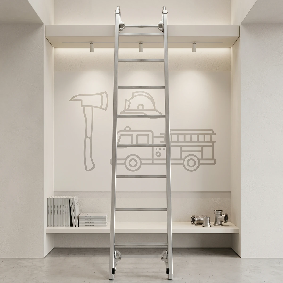 AEL Series Aluminum Pumper Ladders