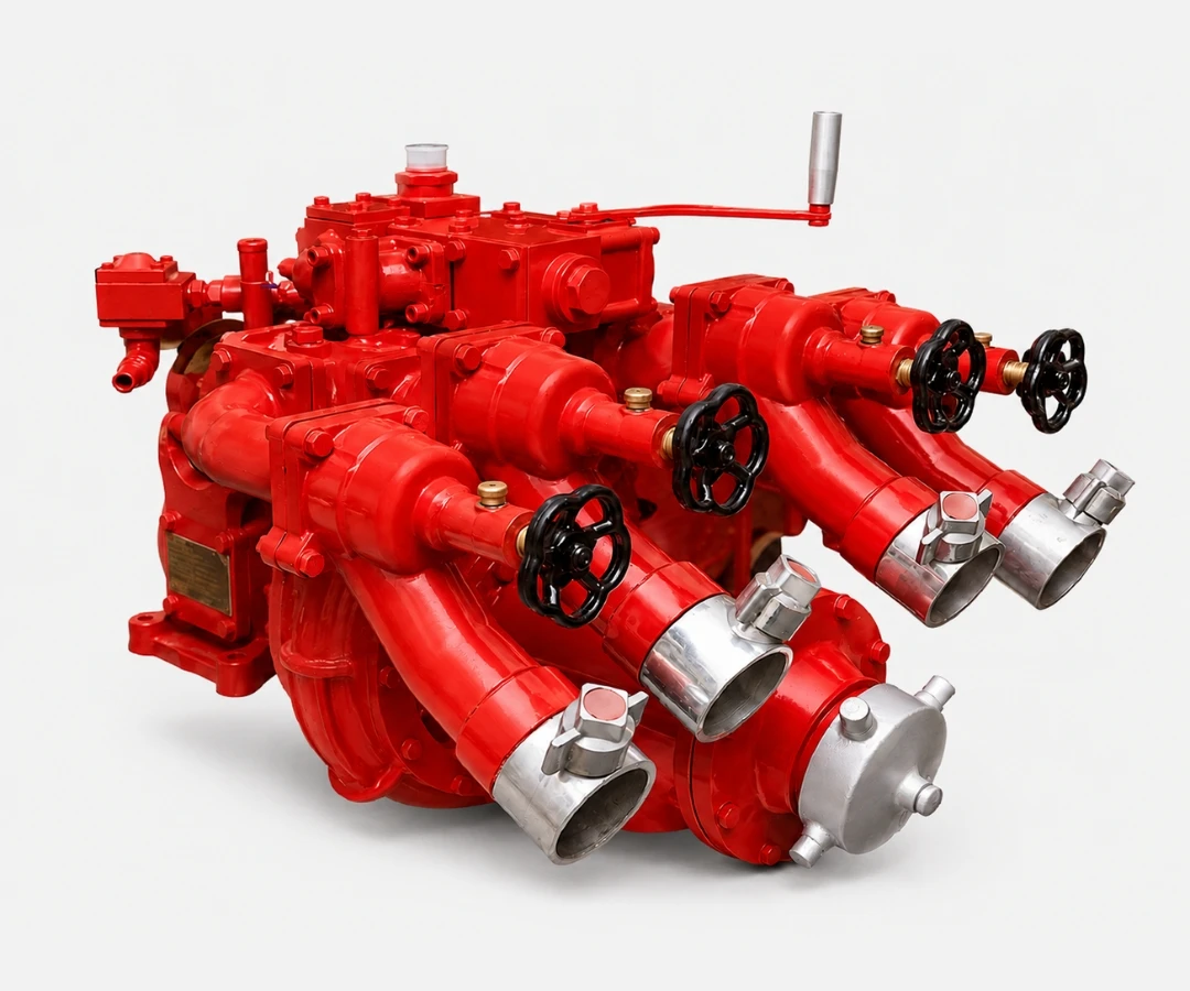 Meraj Gorner truck mounted fire fighting pump