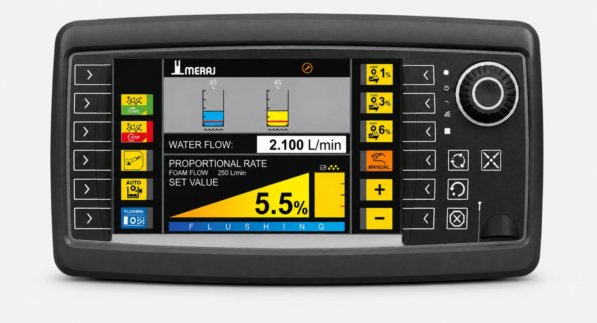 Meraj Logic Enhanced System touchscreen controller